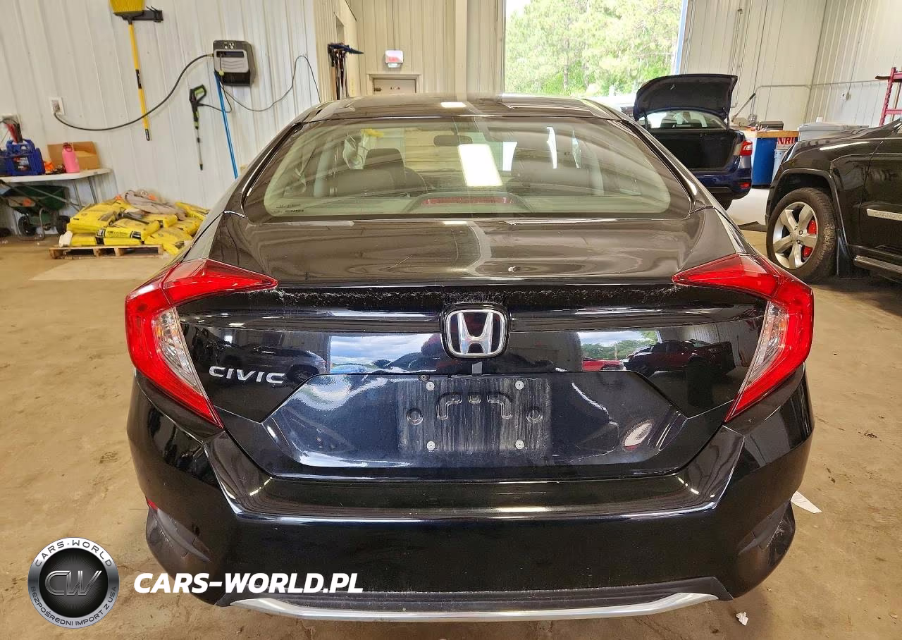 2019 Honda Civic Lx VIN:19XFC2F66KE031319 - 6