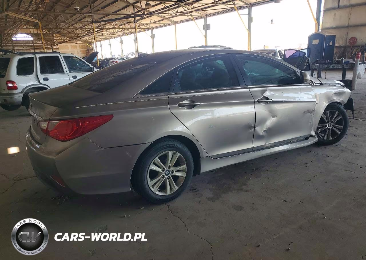 2014 Hyundai Sonata Gls VIN:5NPEB4ACXEH937271 - 3