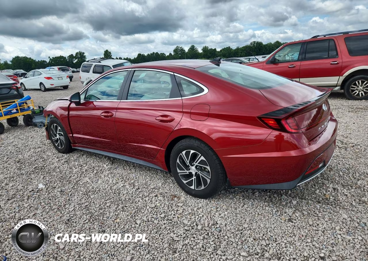 2023 Hyundai Sonata Hybrid Blue VIN:KMHL24JJ4PA060403 - 2