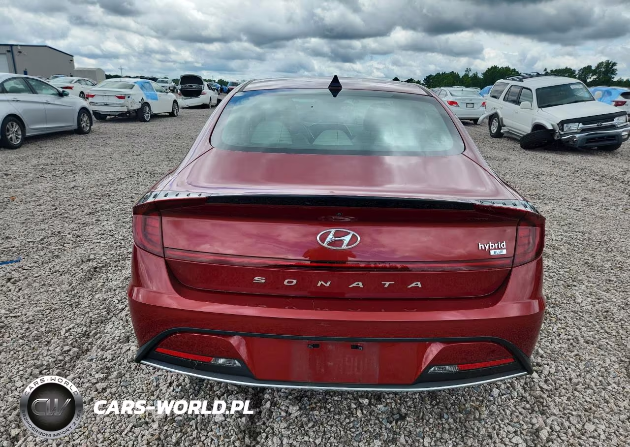 2023 Hyundai Sonata Hybrid Blue VIN:KMHL24JJ4PA060403 - 6