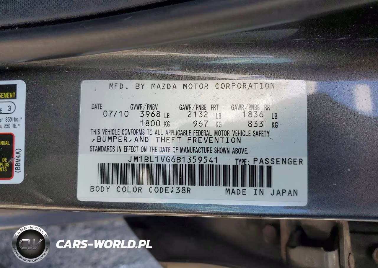 2011 Mazda 3 I VIN:JM1BL1VG6B1359541 - 12