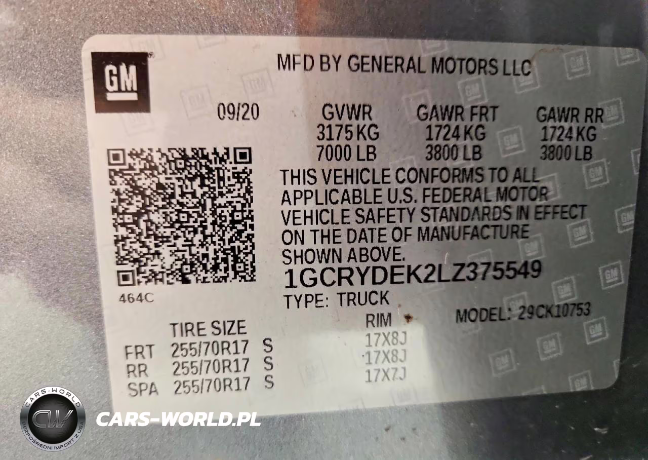 2020 Chevrolet Silverado K1500 Lt VIN:1GCRYDEK2LZ375549 - 13