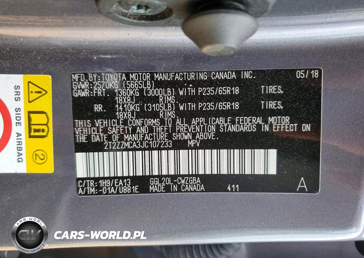 2018 Lexus Rx 350 Base VIN:2T2ZZMCA3JC107233 - 12