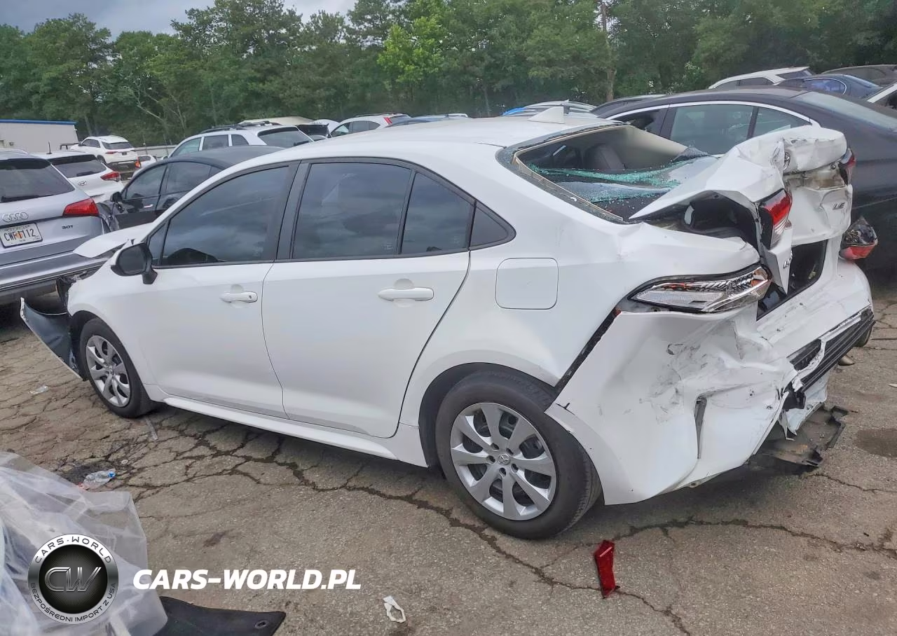 2020 Toyota Corolla Le VIN:5YFEPRAE2LP071615 - 2