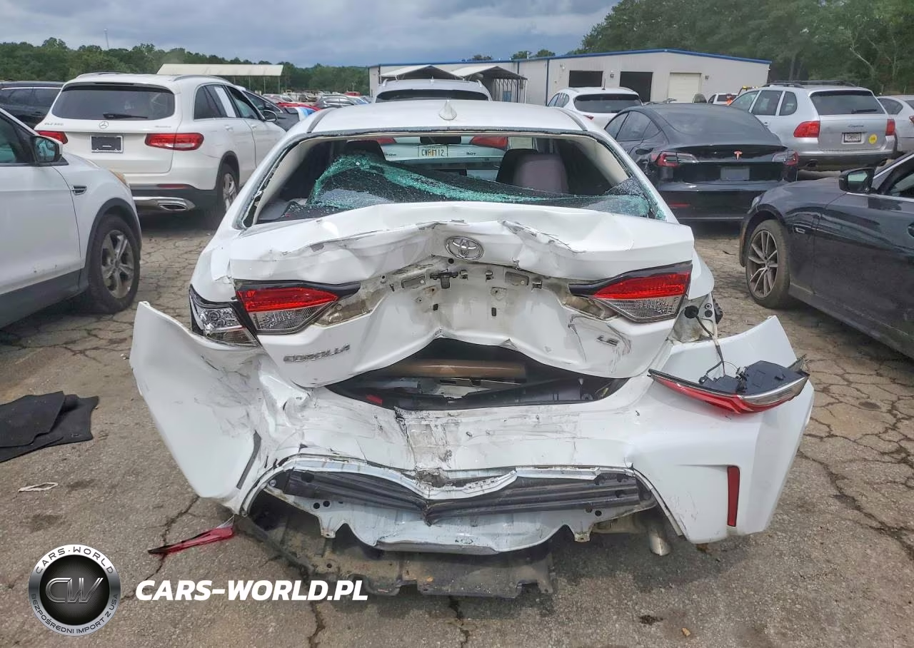 2020 Toyota Corolla Le VIN:5YFEPRAE2LP071615 - 6