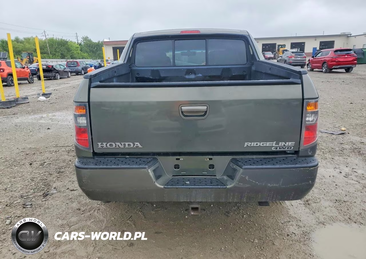 2006 Honda Ridgeline Rtl VIN:2HJYK16566H532620 - 6