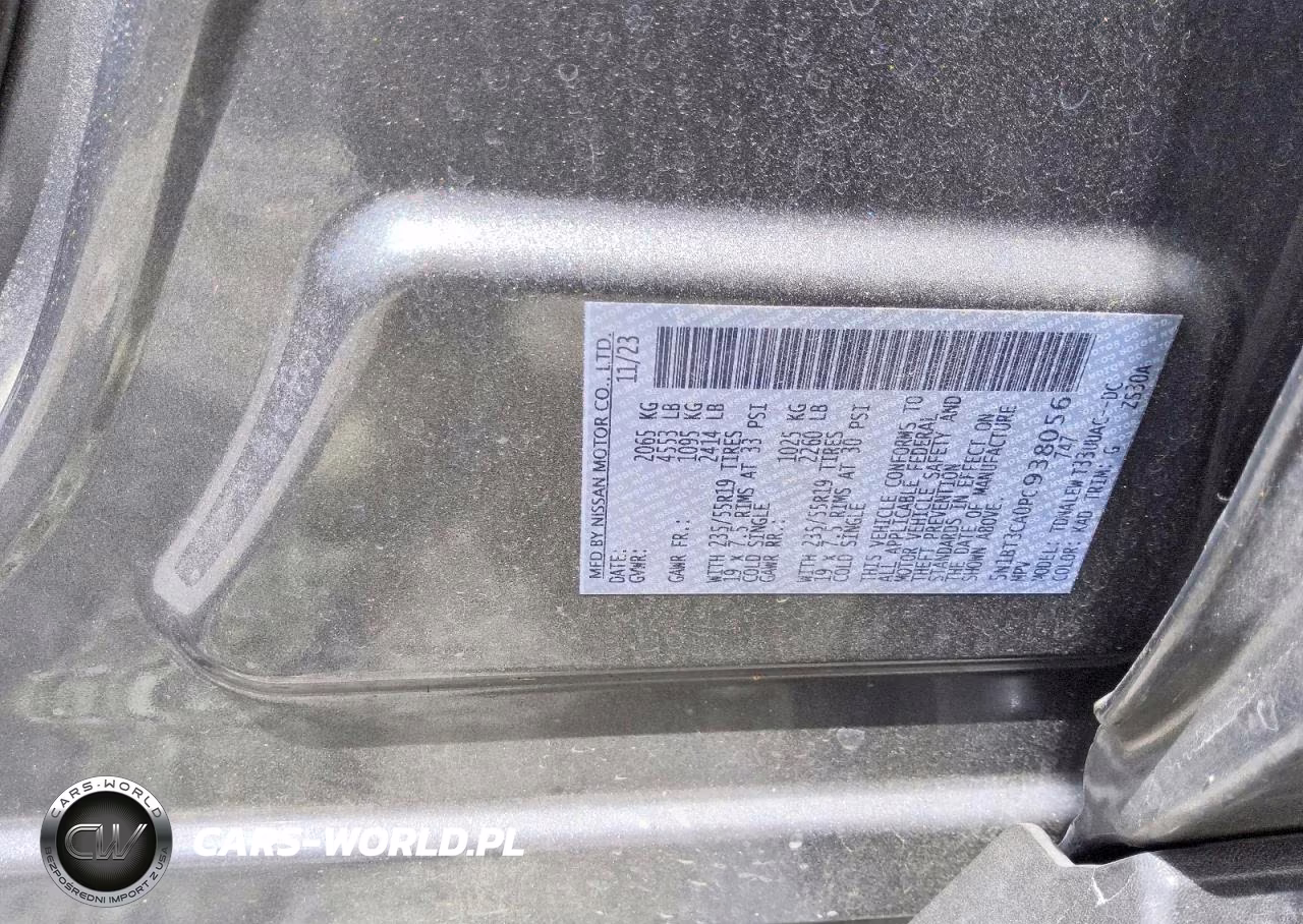 2023 Nissan Rogue Sl VIN:5N1BT3CA0PC938056 - 14