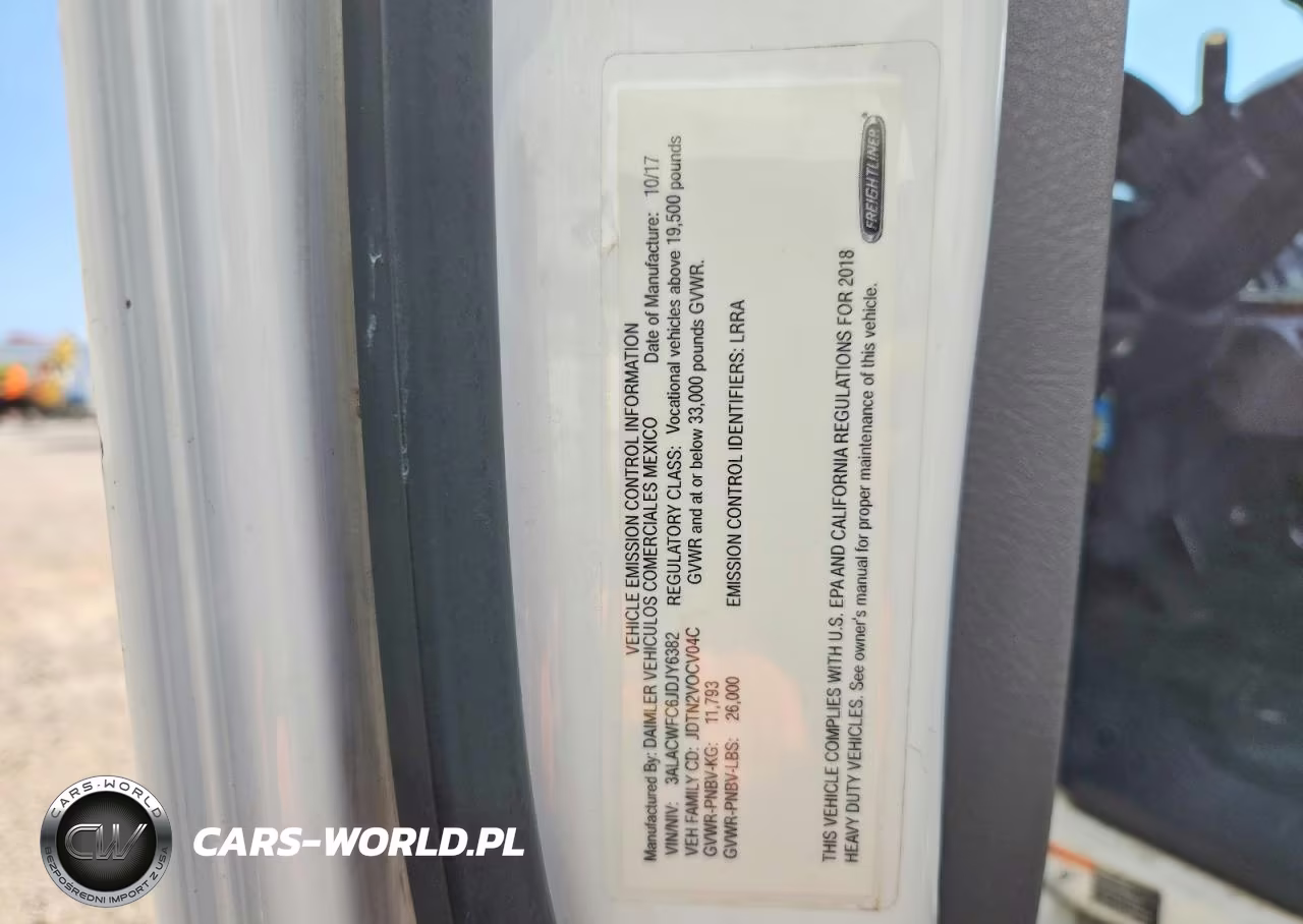 2018 Freightliner Business Class M2 Box Truck VIN:3ALACWFC6JDJY6382 - 12