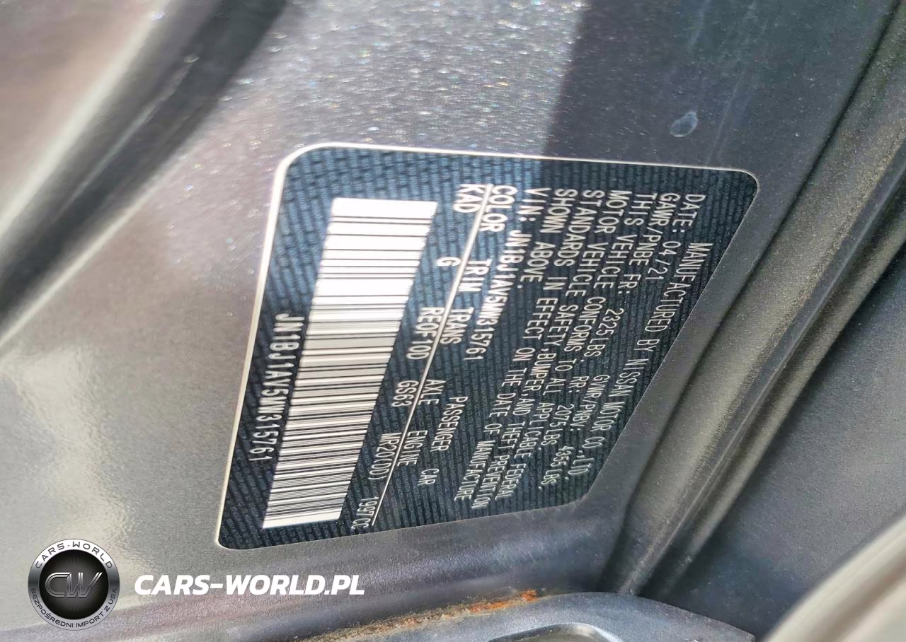 2021 Nissan Rogue Sport S VIN:JN1BJ1AV5MW315761 - 12