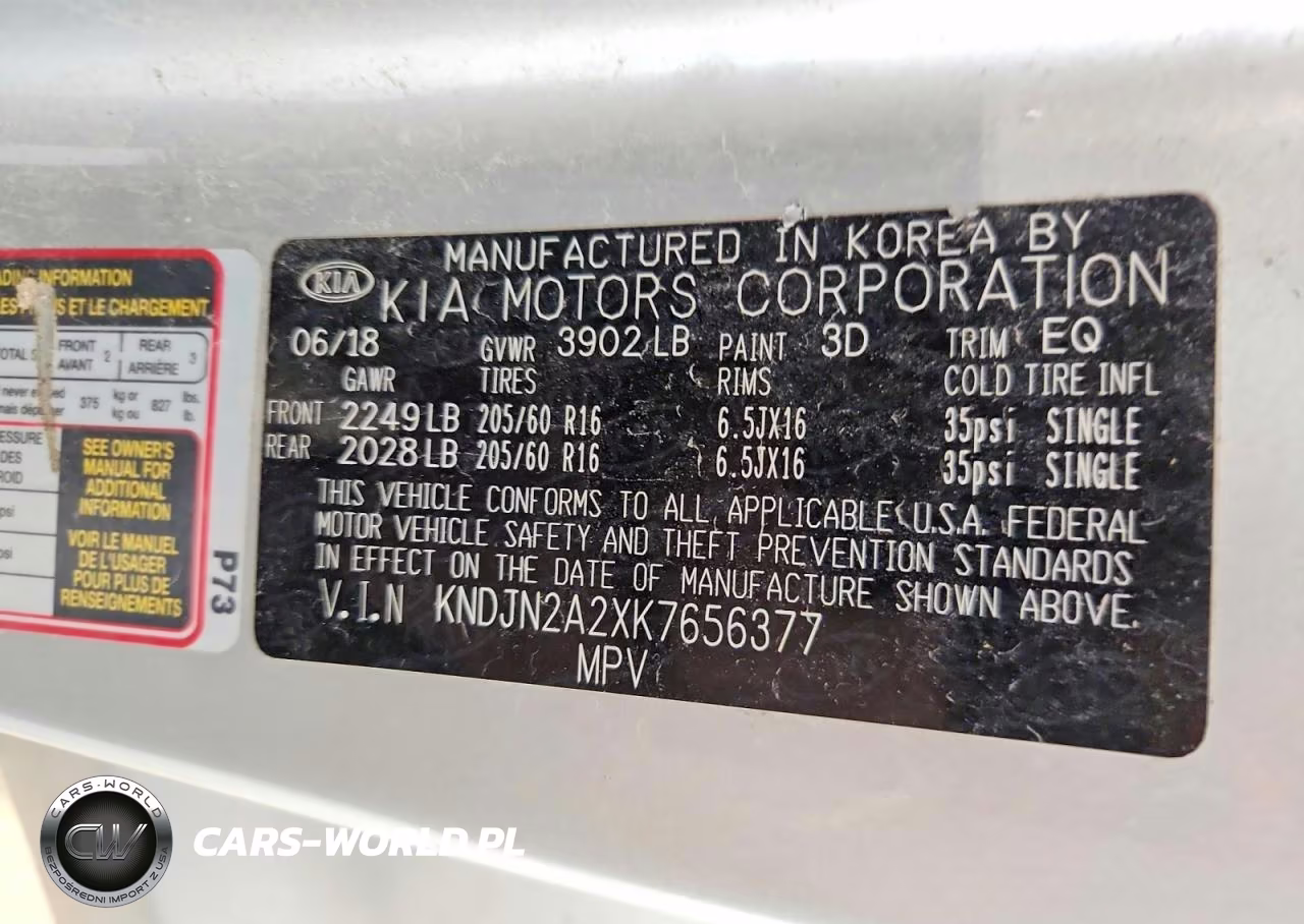 2019 Kia Soul Base VIN:KNDJN2A2XK7656377 - 12