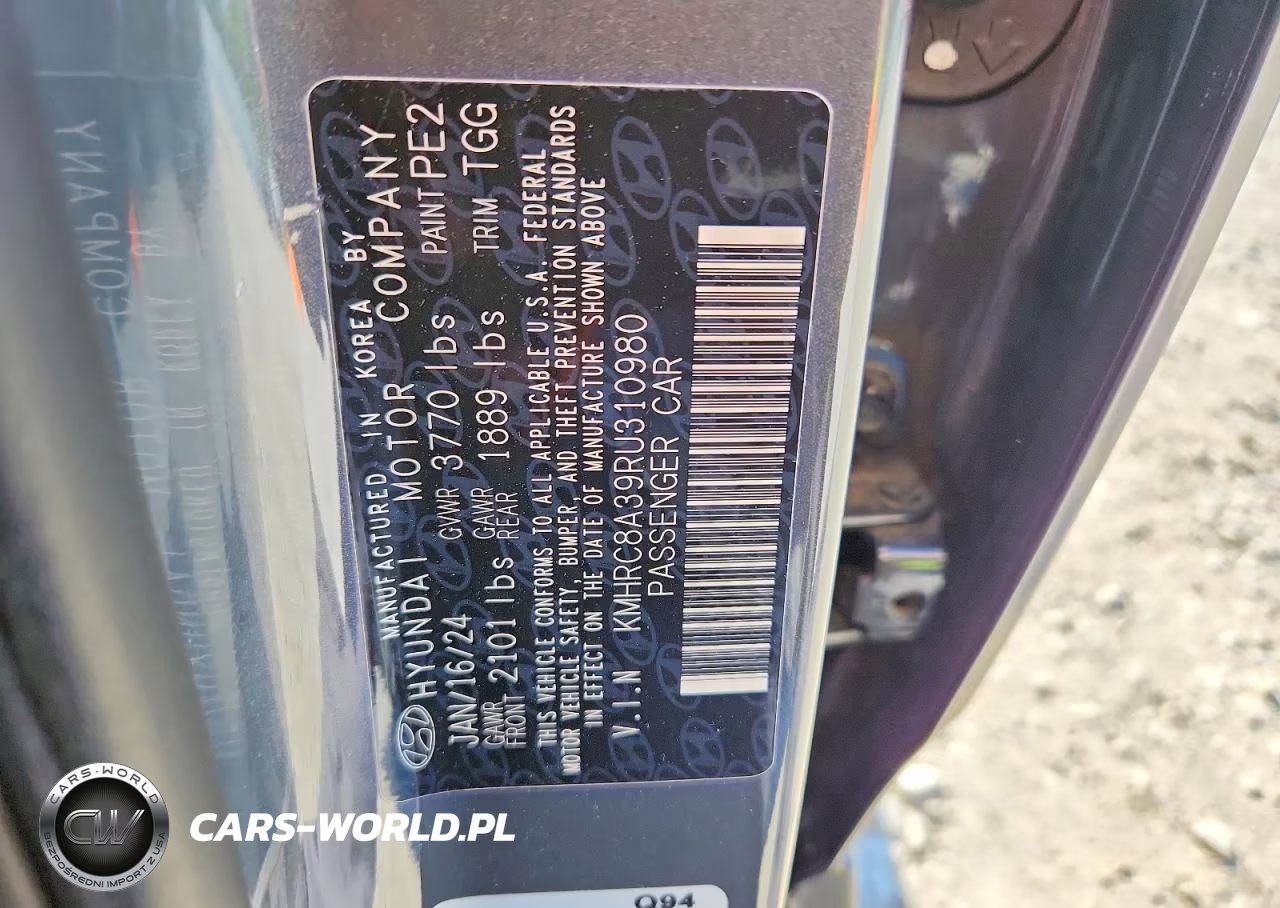 2024 Hyundai Venue Sel VIN:KMHRC8A39RU310980 - 12