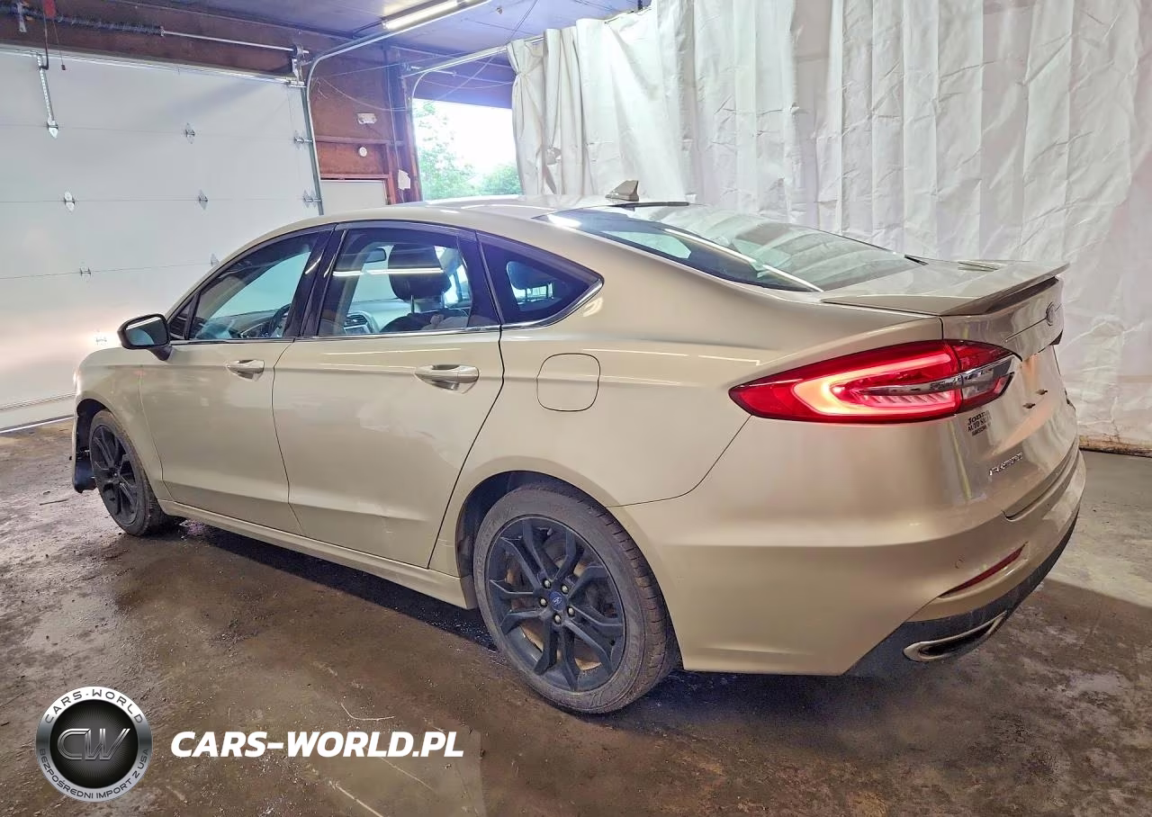 2019 Ford Fusion Se VIN:3FA6P0T97KR145125 - 2