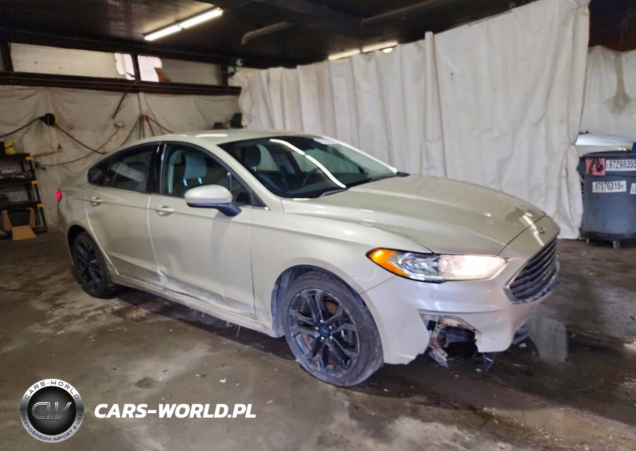 2019 Ford Fusion Se VIN:3FA6P0T97KR145125 - 4