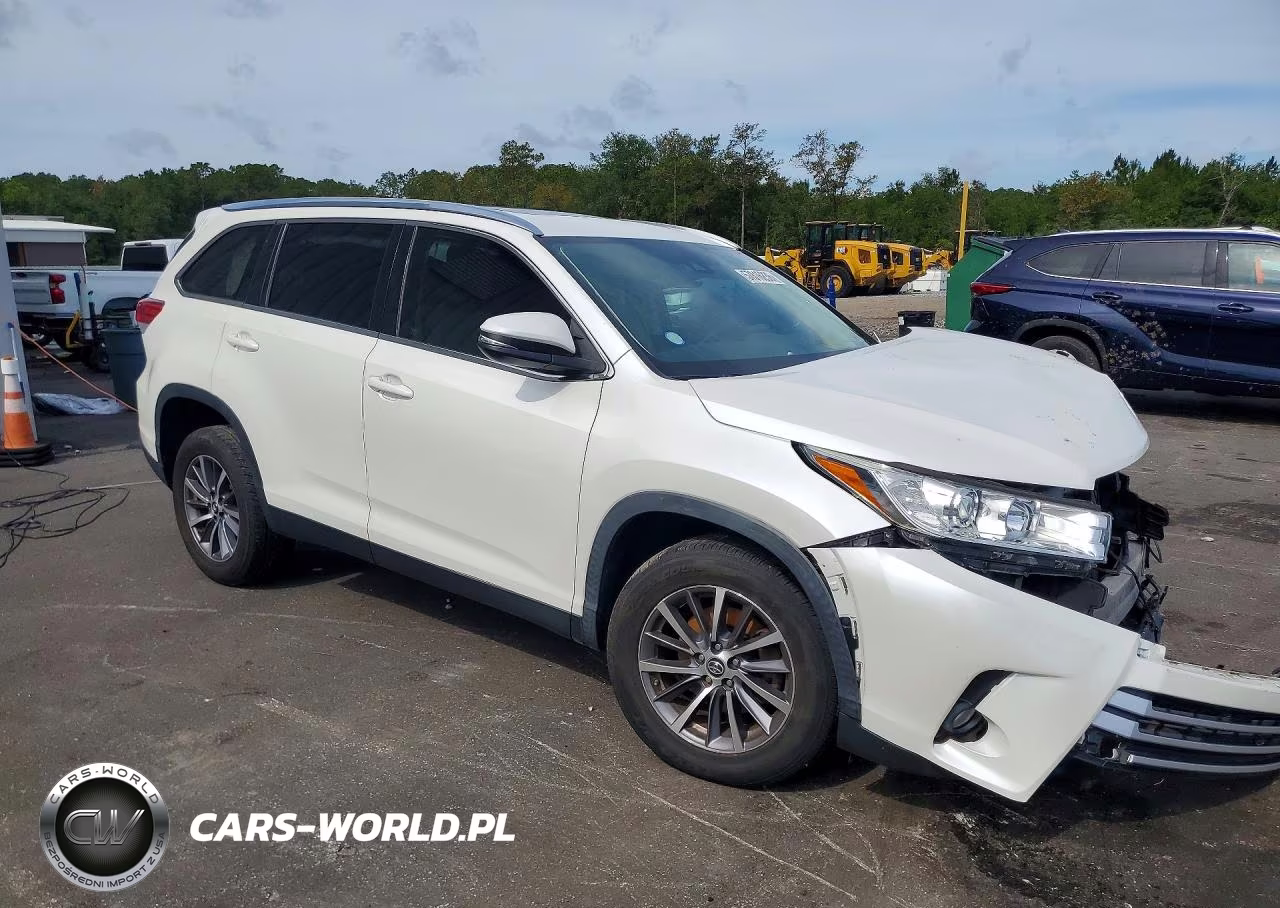 2019 Toyota Highlander Xle VIN:5TDKZRFHXKS318269 - 4