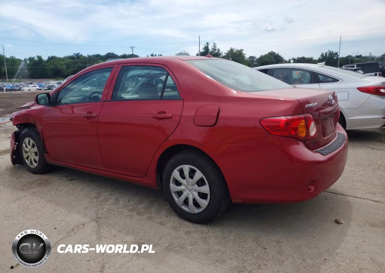 2009 Toyota Corolla Le VIN:JTDBL40E99J017406 - 2