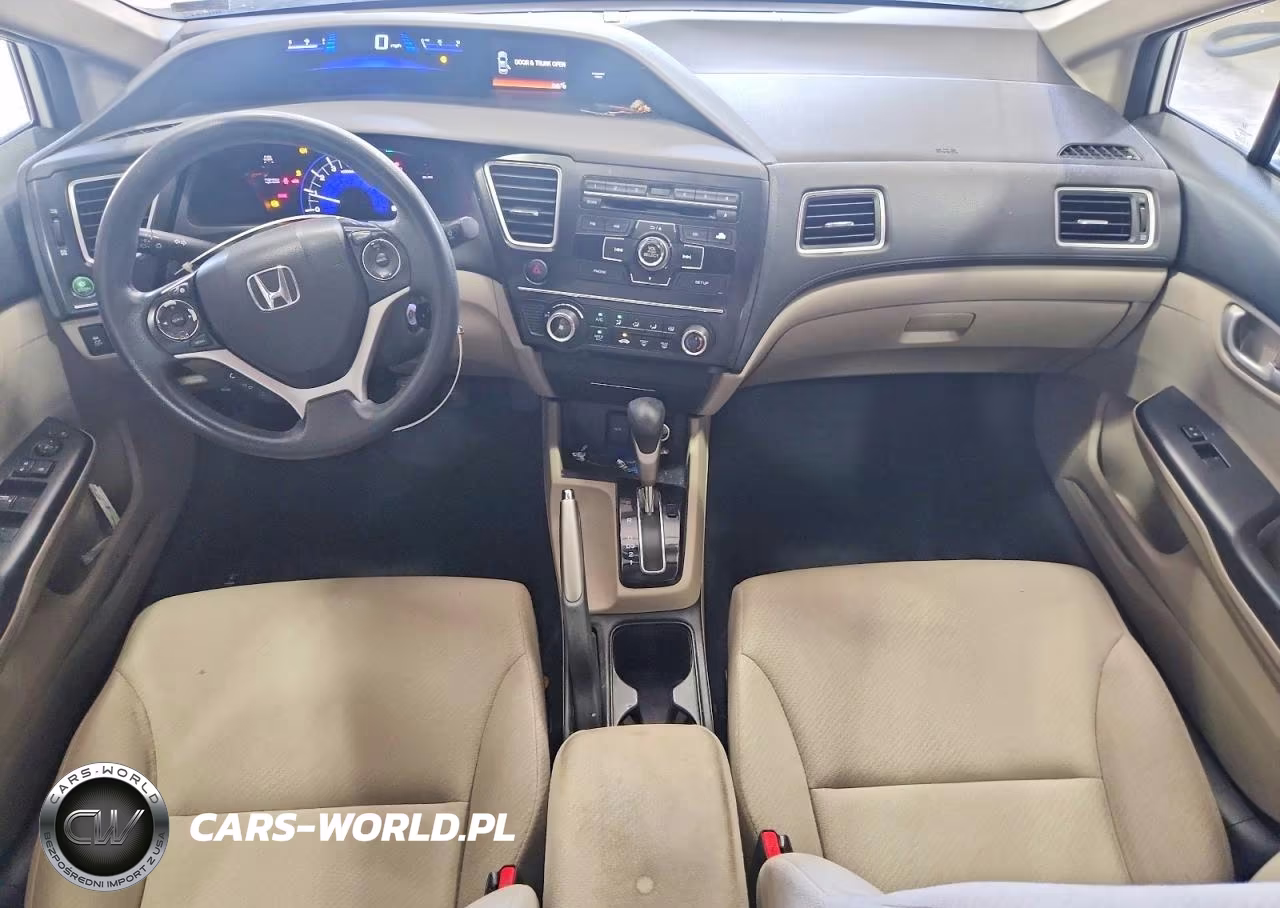 2013 Honda Civic Lx VIN:19XFB2F56DE098984 - 8