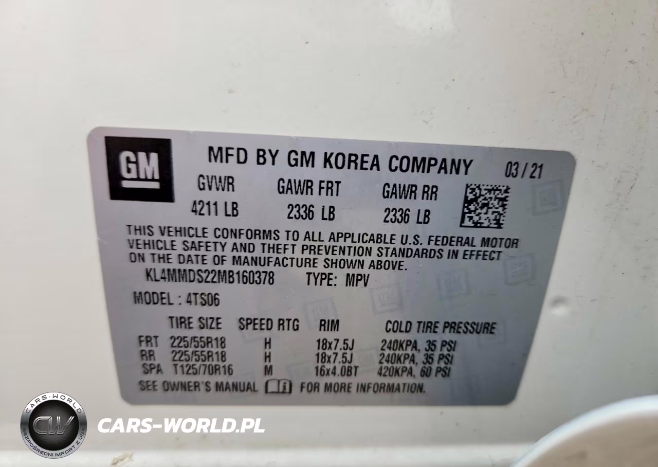 2021 Buick Encore Gx Select VIN:KL4MMDS22MB160378 - 13