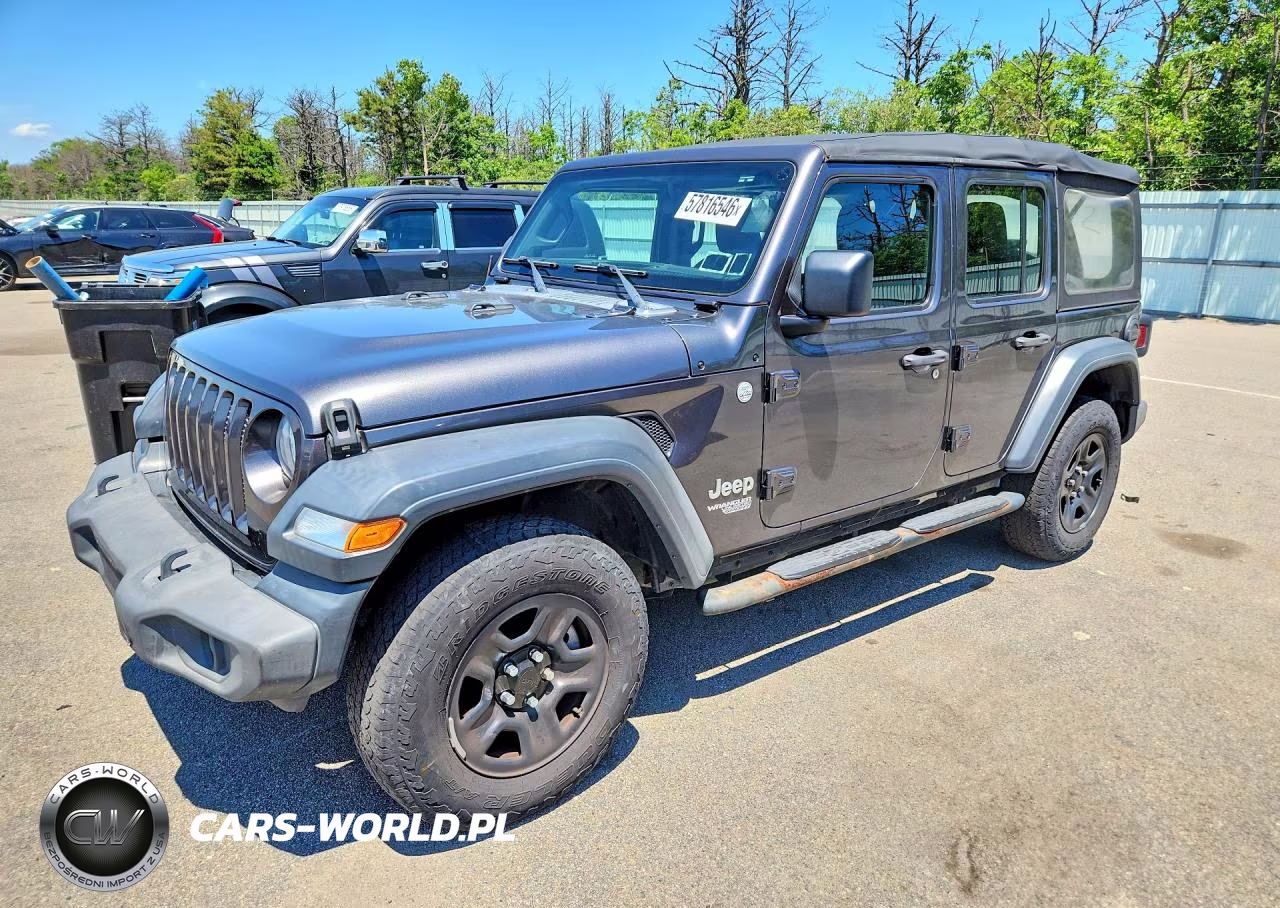 2018 Jeep Wrangler Unlimited Sport – zdjęcie 1 z 13