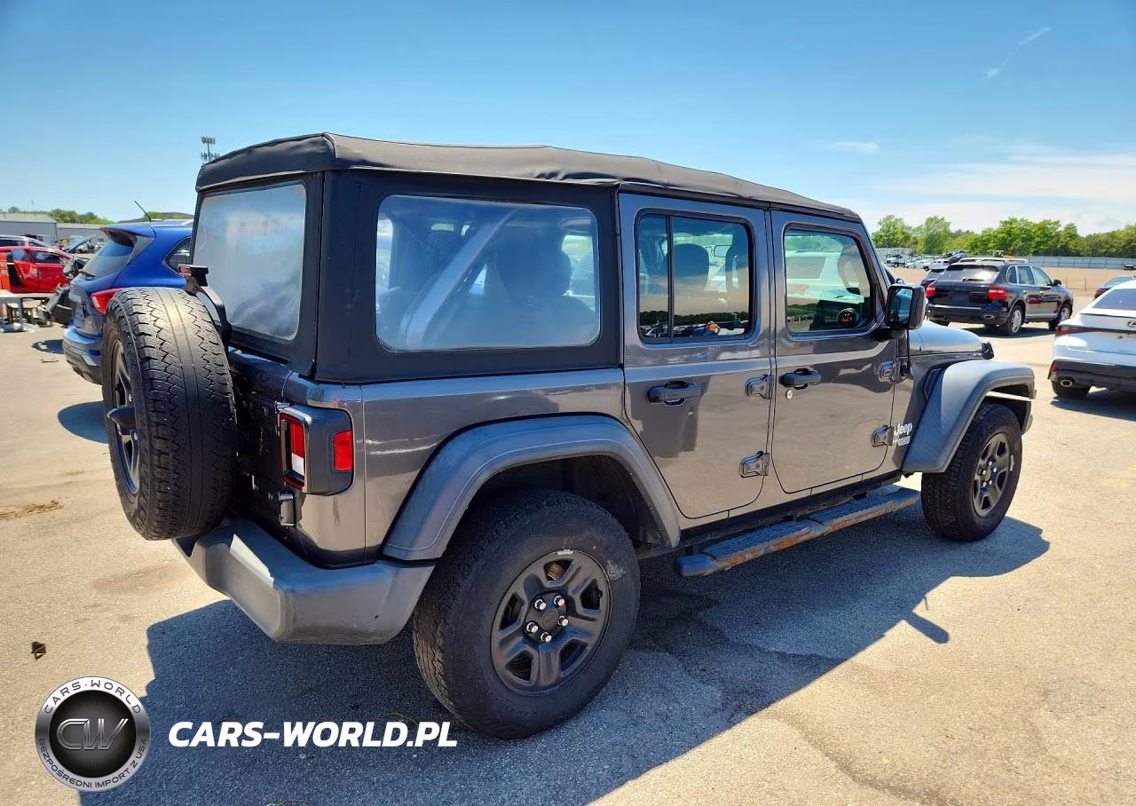 2018 Jeep Wrangler Unlimited Sport VIN:1C4HJXDG5JW192126 - 3
