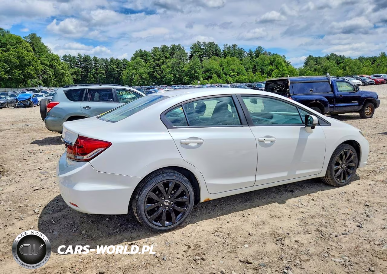 2014 Honda Civic Exl VIN:19XFB2F92EE022490 - 3