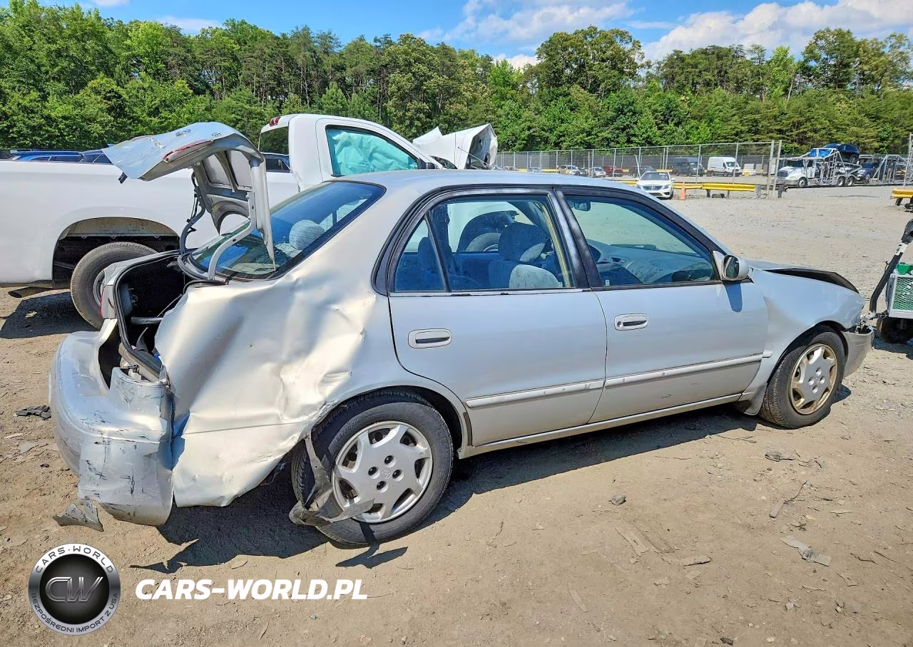 2000 Toyota Corolla Ve VIN:2T1BR18E9YC345078 - 3