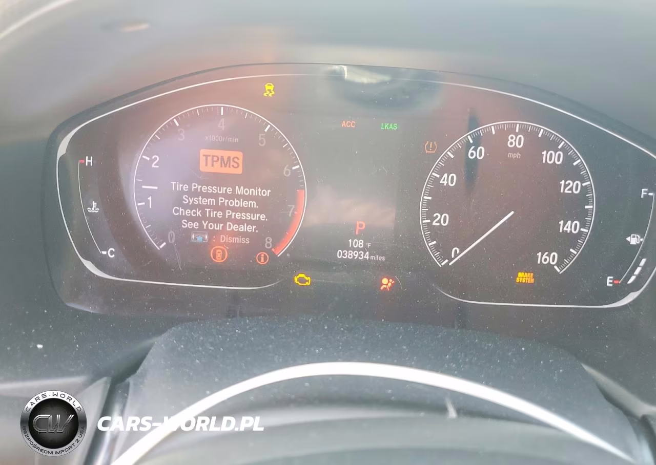 2019 Honda Accord Sport VIN:1HGCV1F31KA171294 - 9
