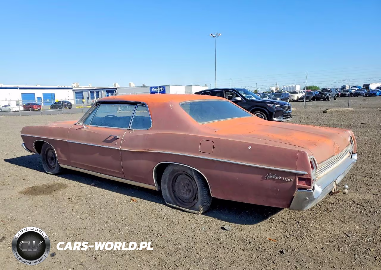 1968 Ford Galaxie 500 VIN:8P58F104393 - 2