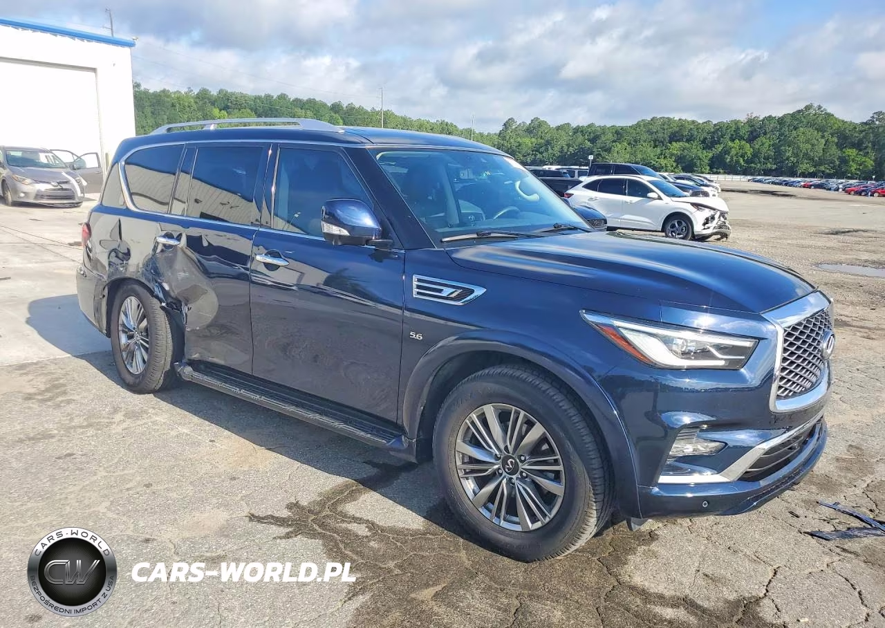 2020 Infiniti Qx80 Luxe VIN:JN8AZ2NF8L9704700 - 4