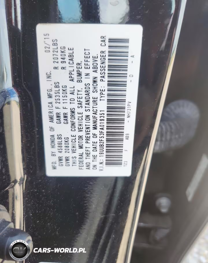 2015 Acura Tlx Tech VIN:19UUB2F53FA019351 - 12