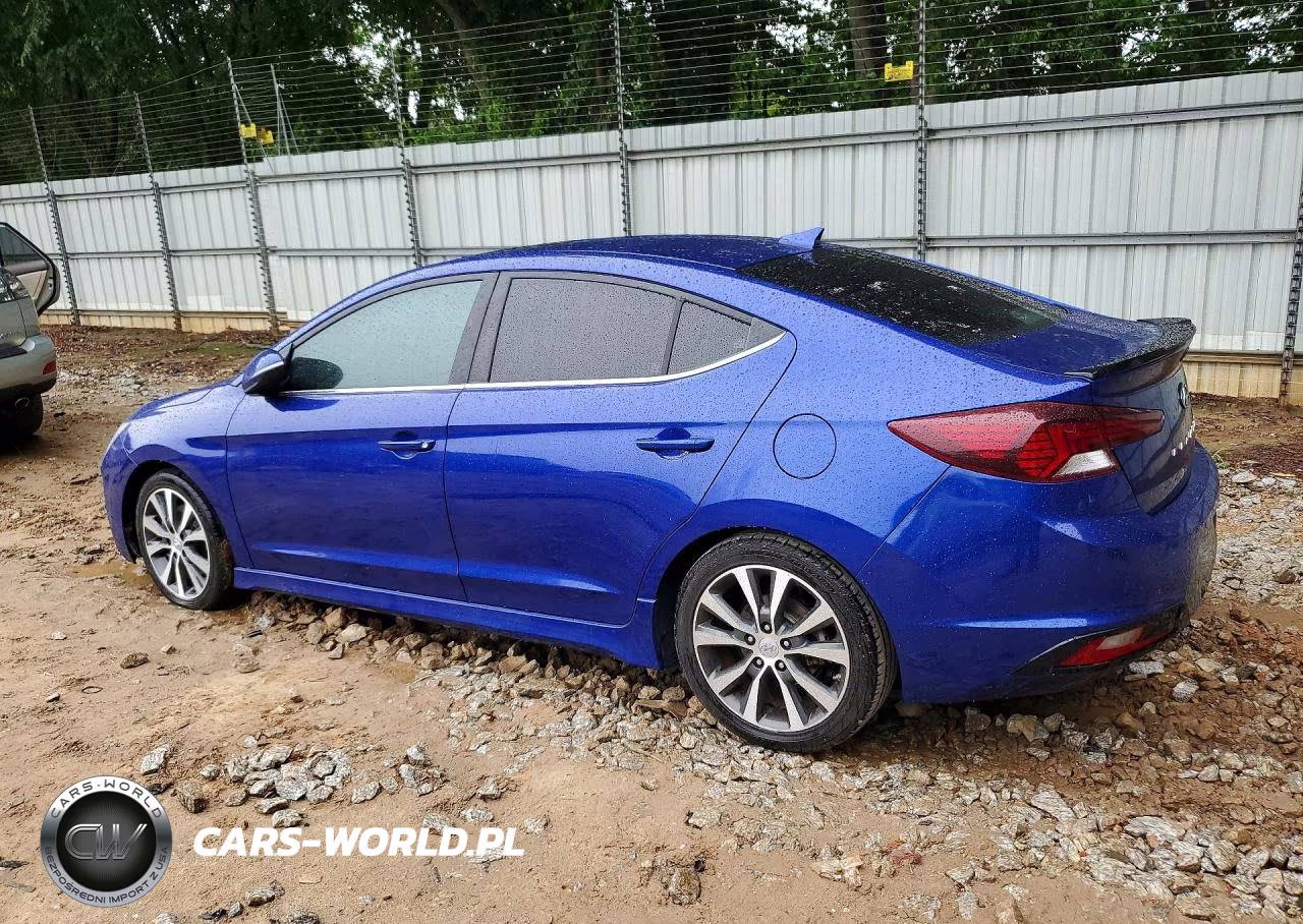 2020 Hyundai Elantra Sport VIN:KMHD04LB7LU034273 - 2