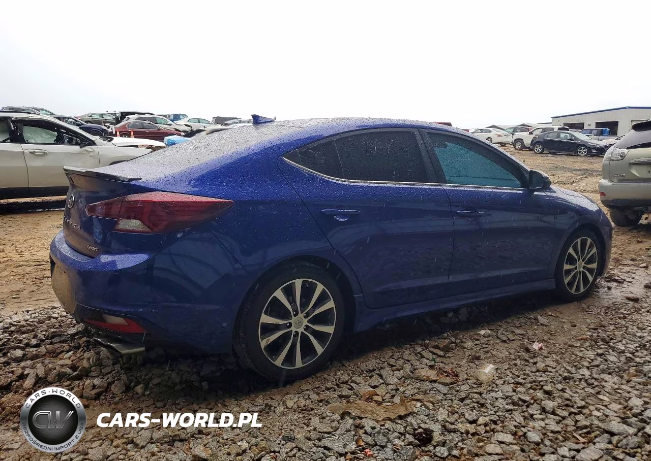 2020 Hyundai Elantra Sport VIN:KMHD04LB7LU034273 - 3
