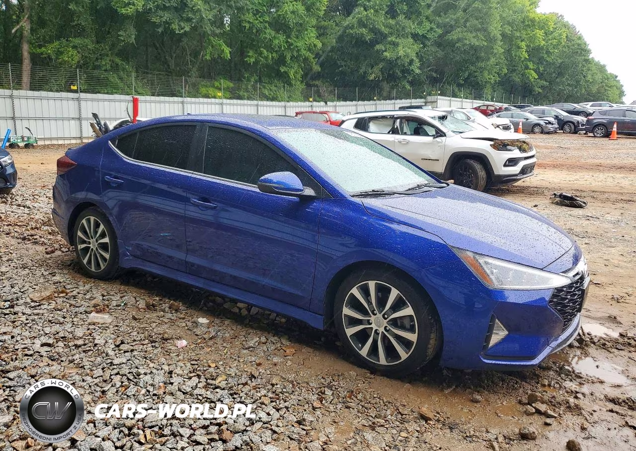 2020 Hyundai Elantra Sport VIN:KMHD04LB7LU034273 - 4