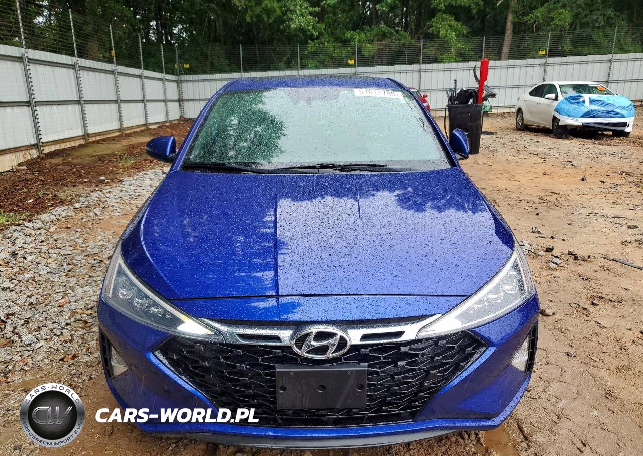 2020 Hyundai Elantra Sport VIN:KMHD04LB7LU034273 - 5