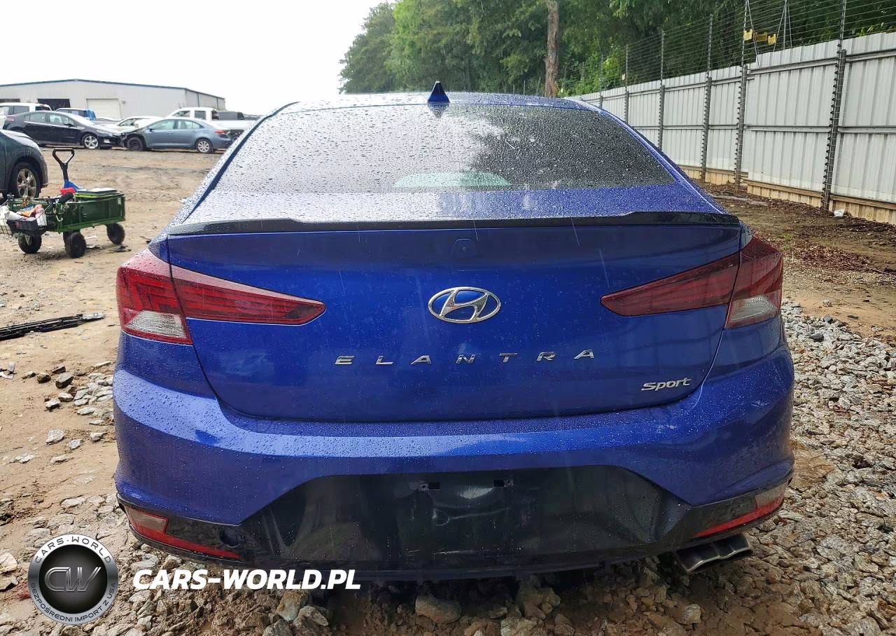 2020 Hyundai Elantra Sport VIN:KMHD04LB7LU034273 - 6