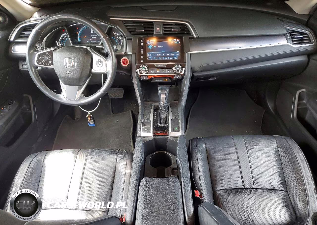 2016 Honda Civic Touring VIN:19XFC1F91GE204191 - 8