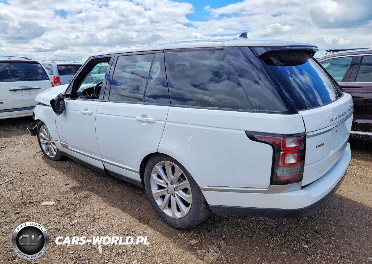 2016 Land Rover Range Rover Hse VIN:SALGS2PFXGA295426 - 2
