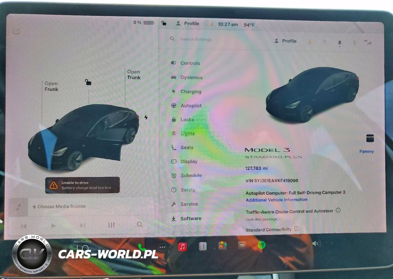 2019 Tesla Model 3 VIN:5YJ3E1EAXKF416096 - 9
