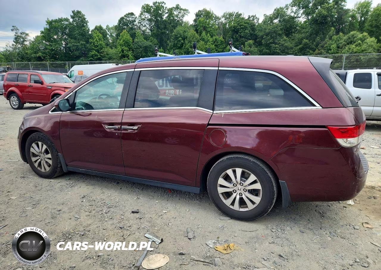 2016 Honda Odyssey Exl VIN:5FNRL5H64GB092522 - 2
