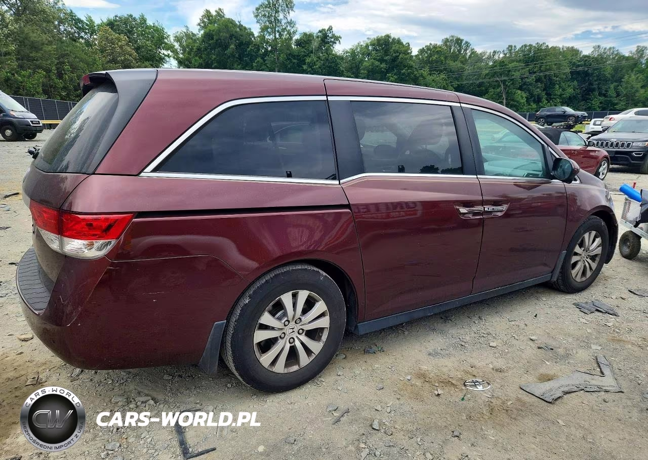 2016 Honda Odyssey Exl VIN:5FNRL5H64GB092522 - 3