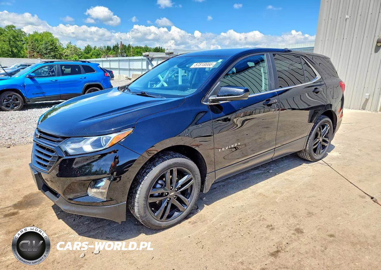 2021 Chevrolet Equinox Lt VIN:3GNAXUEV1ML357909 - 1