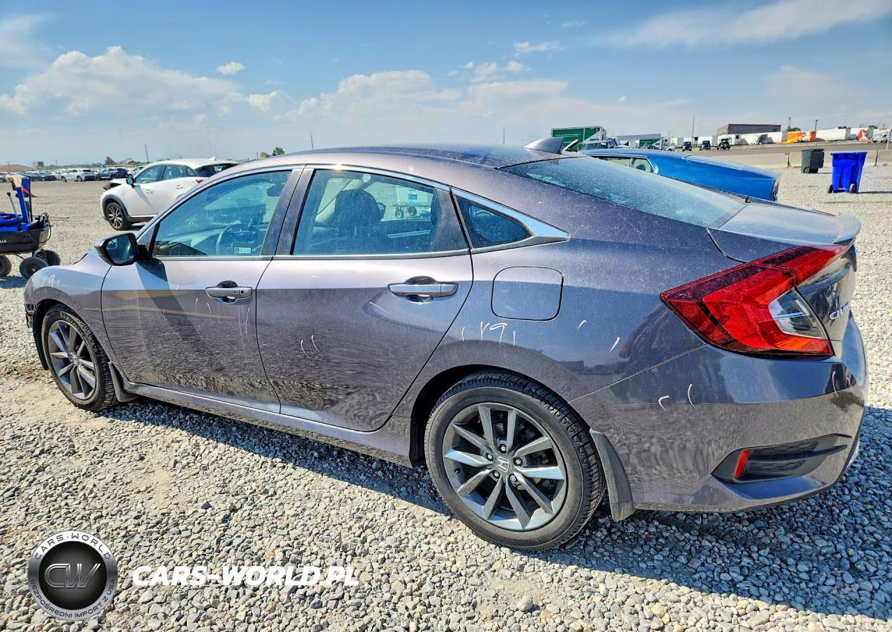 2021 Honda Civic Ex VIN:19XFC1F39ME002285 - 2