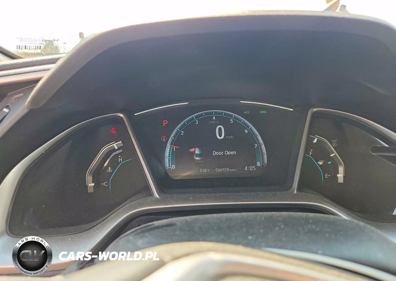 2021 Honda Civic Ex VIN:19XFC1F39ME002285 - 9