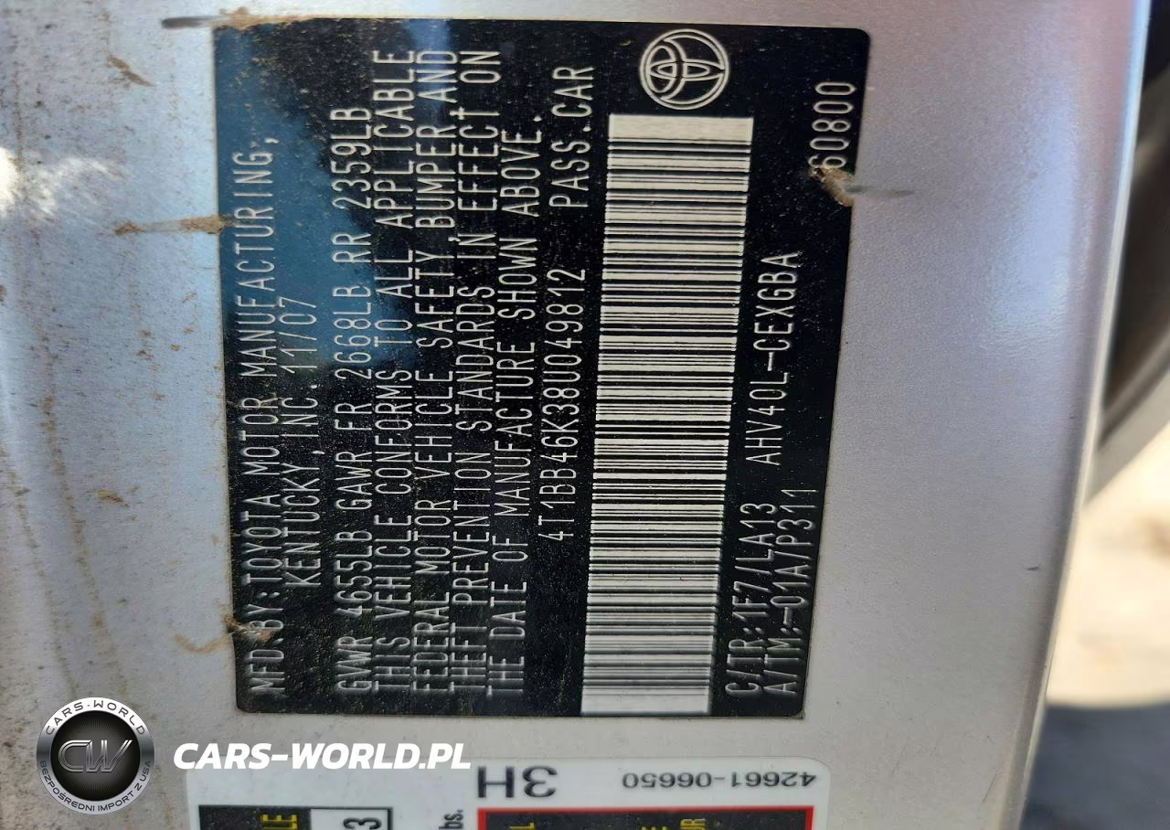 2018 Toyota Camry Hybrid VIN:4T1BB46K38U049812 - 12