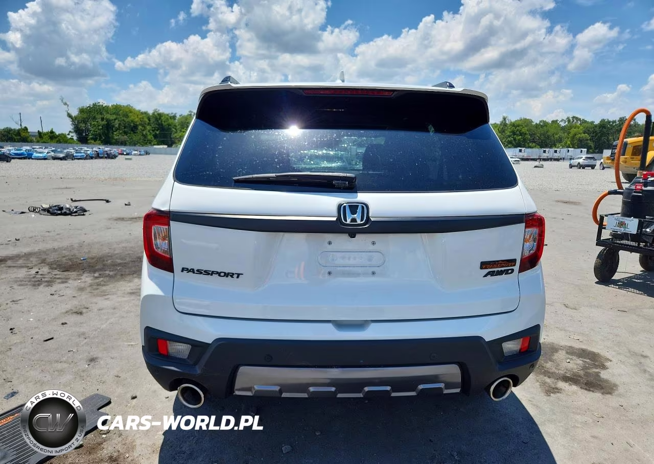2022 Honda Passport Trail Sport VIN:5FNYF8H68NB026251 - 6