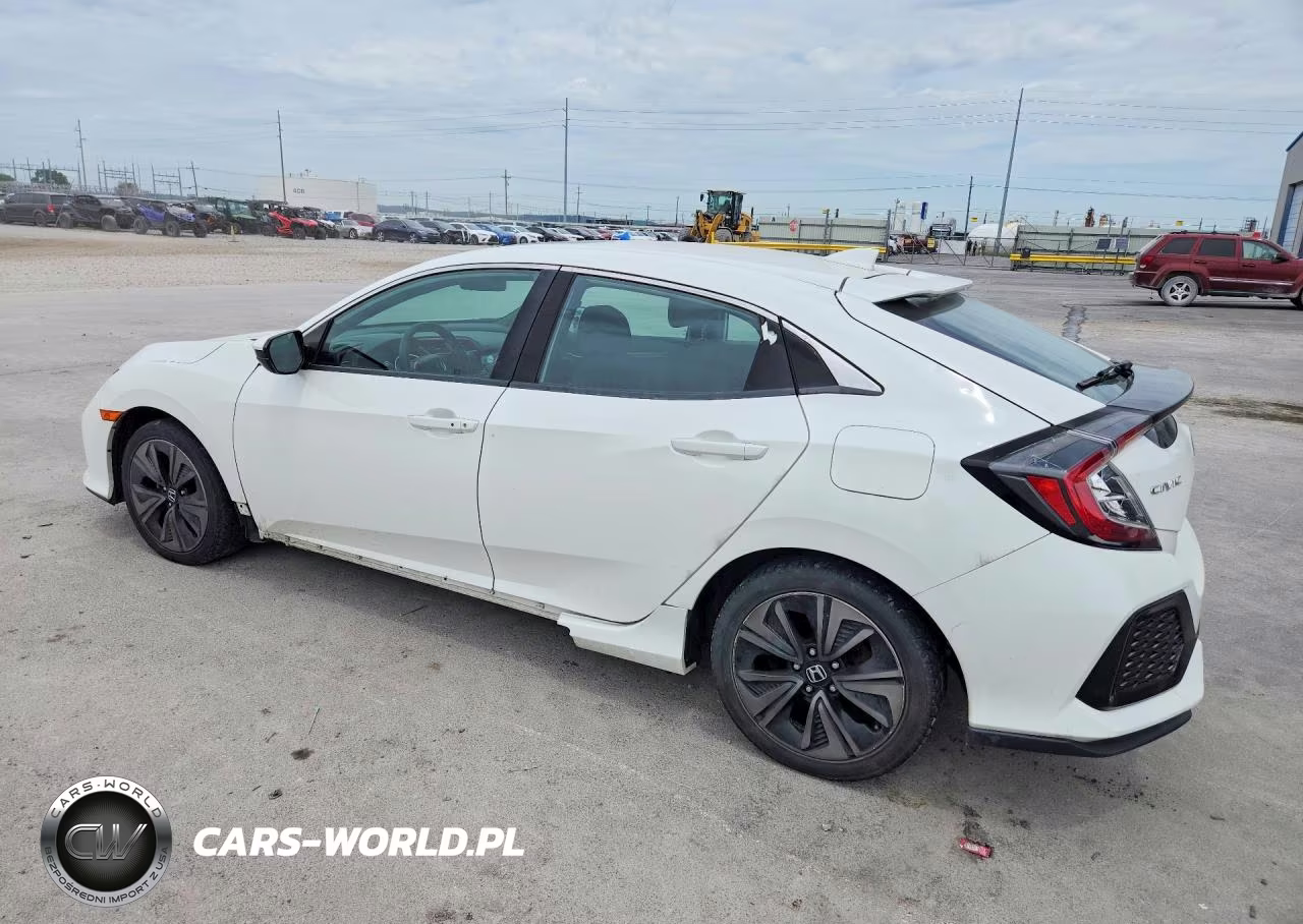2017 Honda Civic Ex VIN:SHHFK7H55HU217844 - 2