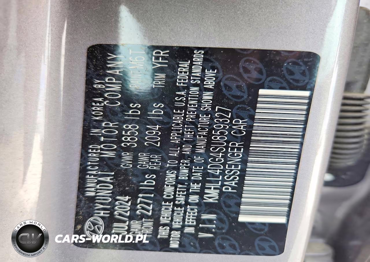 2025 Hyundai Elantra Se VIN:KMHLL4DG4SU859327 - 13