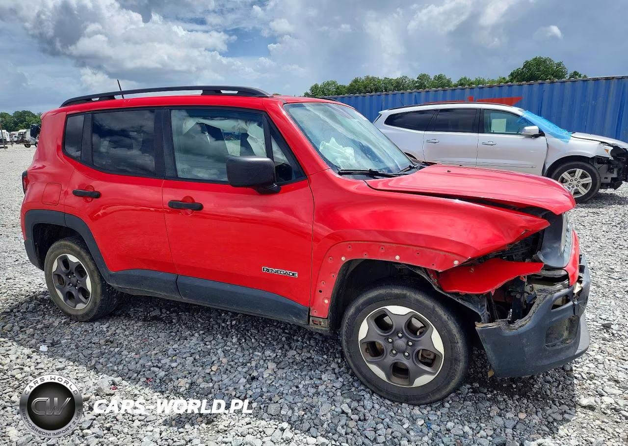 2017 Jeep Renegade Sport VIN:ZACCJBAB3HPG21678 - 4