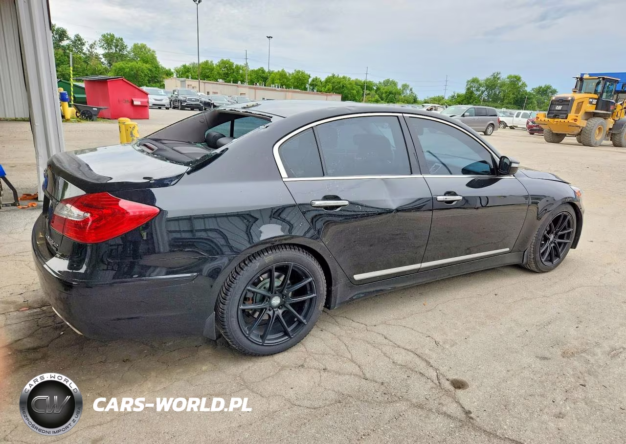 2013 Hyundai Genesis 5.0L VIN:KMHGC4DH2DU246801 - 3