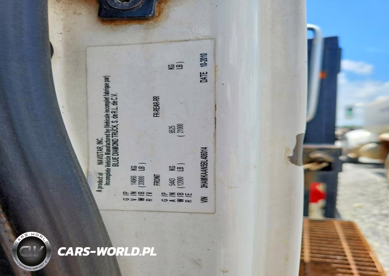 2011 International 4400 Grapple Truck VIN:3HAMKAAN5BL406014 - 10