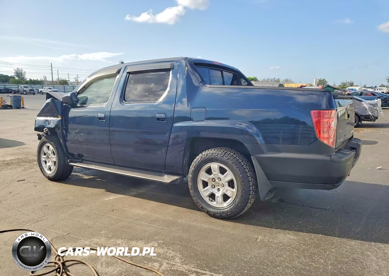2009 Honda Ridgeline Rtl VIN:5FPYK16579B103749 - 2